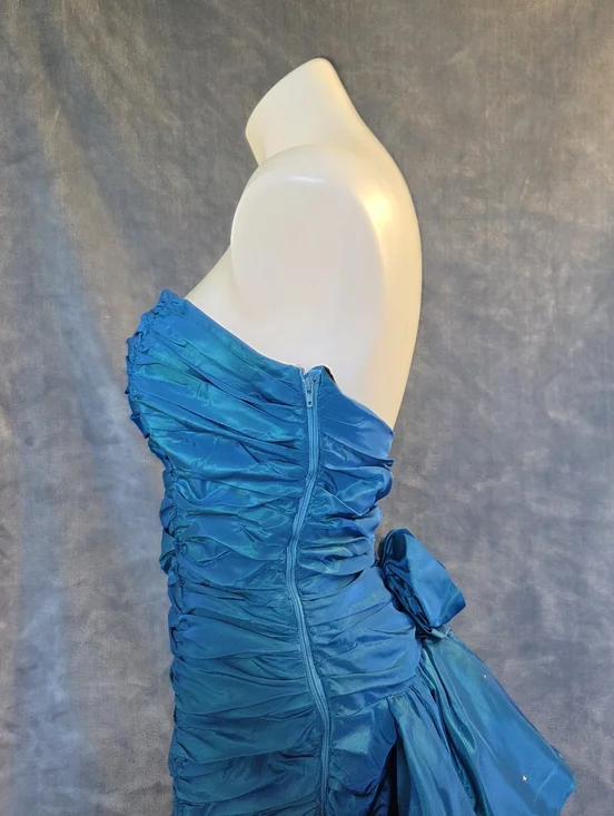 Vintage 80's Lizette Creations Prom Dress - Picture 5 of 16